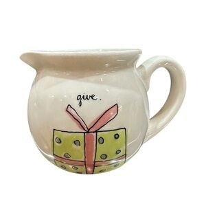 Rae Dun Holiday Cream Pitcher